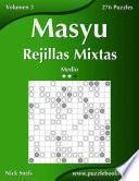 libro Masyu Rejillas Mixtas   Medio   Volumen 3   276 Puzzles